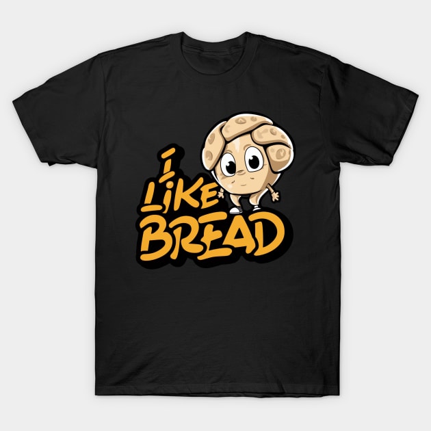 Funny Sourdough Bread Baking Minimalist Bakery T-Shirt by woormle